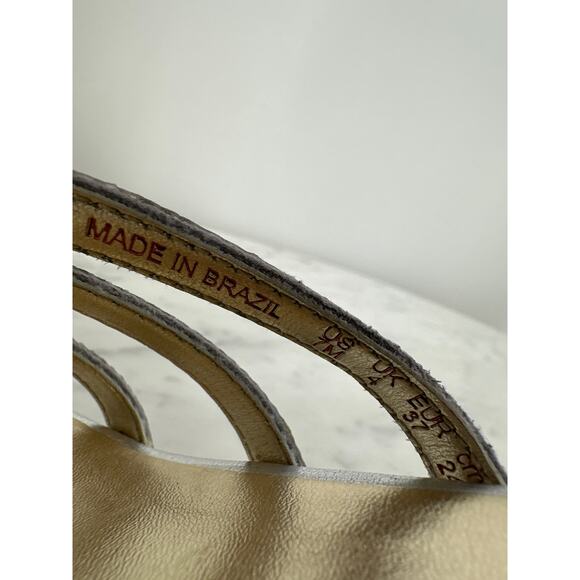 NEW Naturalizer Niko 2 Silver Crystal Dressy Heel Shoes Women’s 7 - Picture 9 of 9